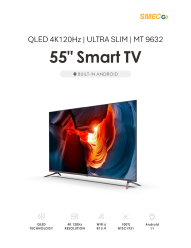 SMART TV QLED 4K120Hz | ULTRA SLIM | MT 9632 