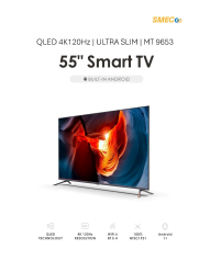 SMART TV QLED 4K 120Hz | ULTRA SLIM | MT 9653 